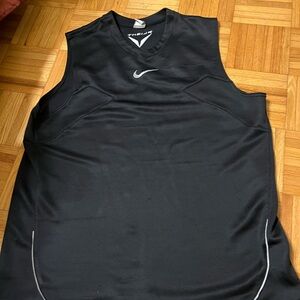 Nike Black Sleeveless Athletic Top